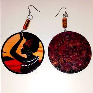 Hand Painted Earrings 🎨